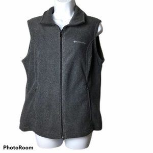 Columbia Benton Springs Gray ZIP Vest